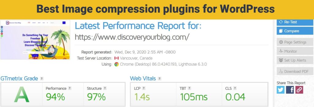 best Image optimizer plugins