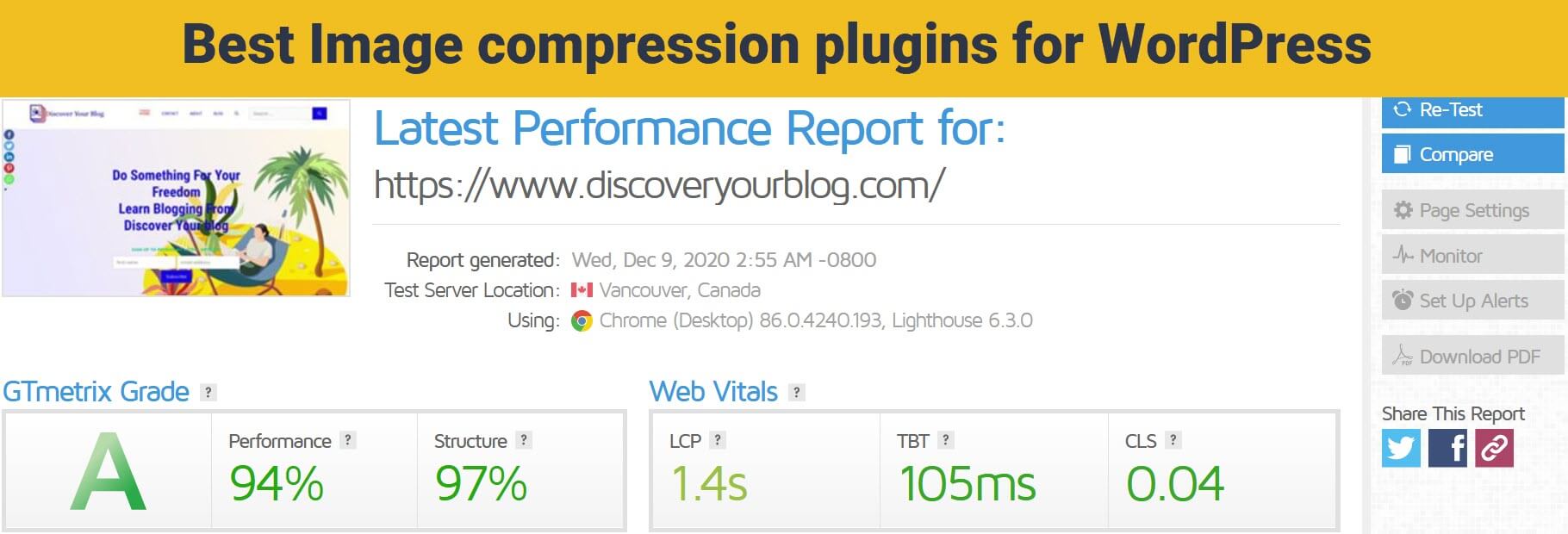 5 best Image optimizer plugins for WordPress